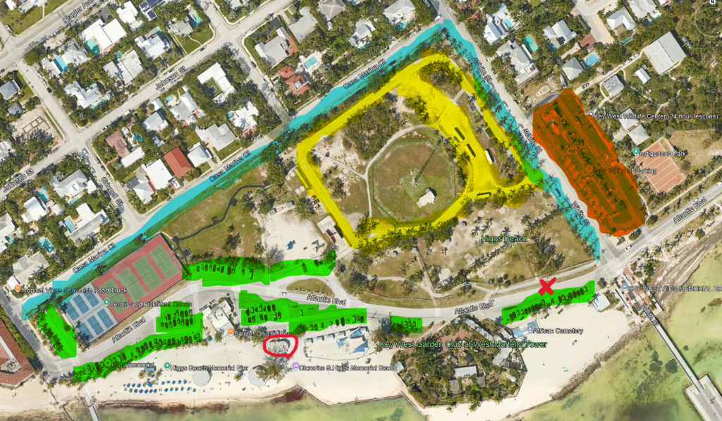 , Parking & Restrooms, SOMO Half Marathon &amp; 10K at Key West